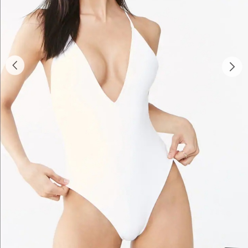 NWT Plunging One-piece Swimsuit